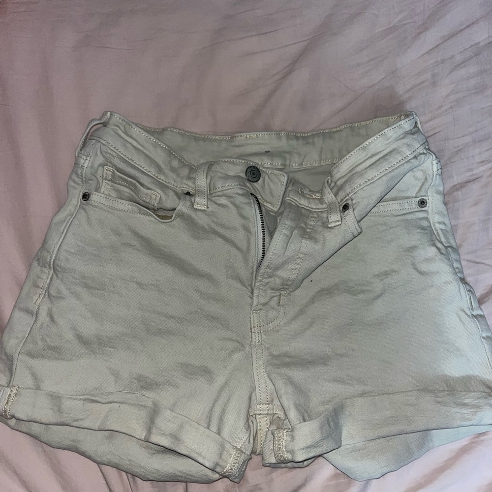 Old Navy Women's Cream Jean Shorts